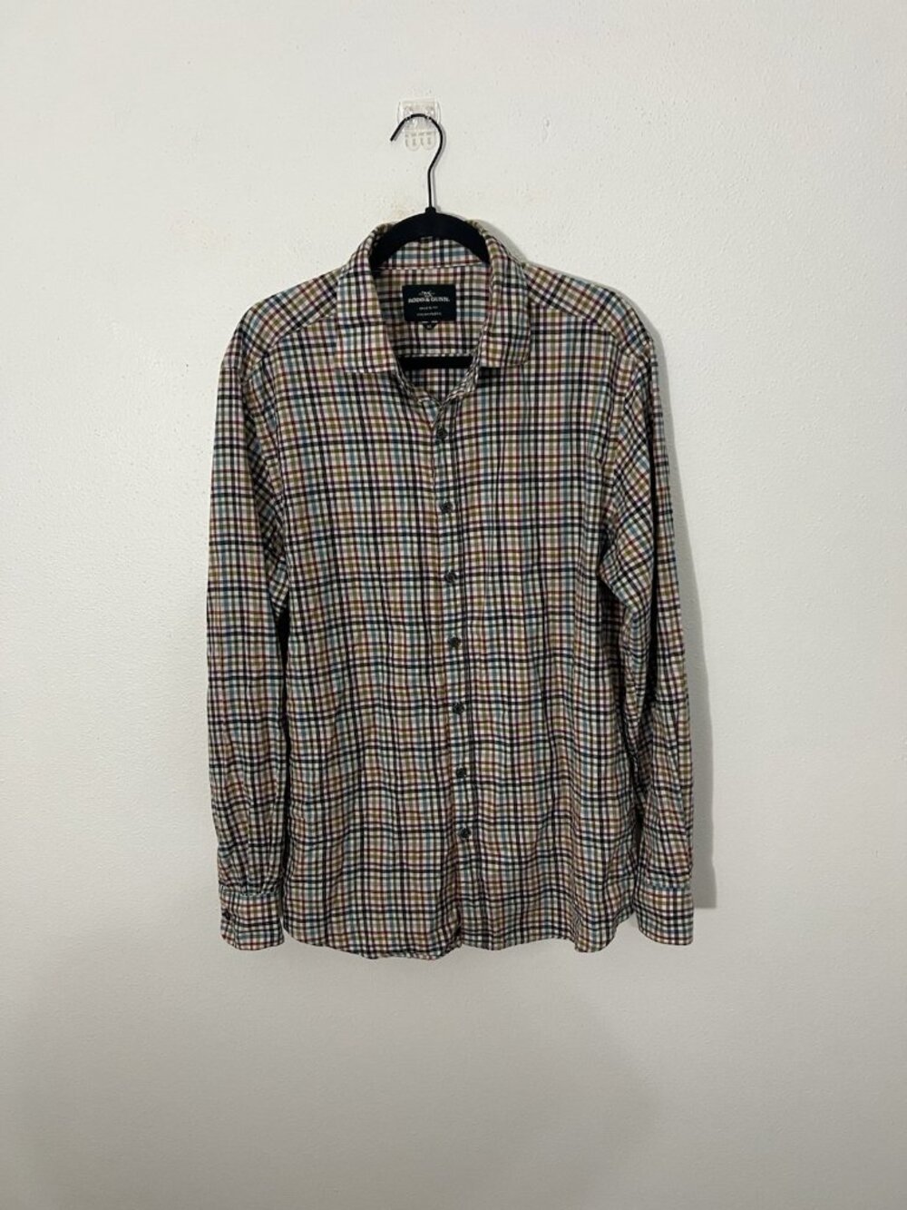 Rodd And Gunn Multicolor Button Down Plaid Flannel Shirt Size XL